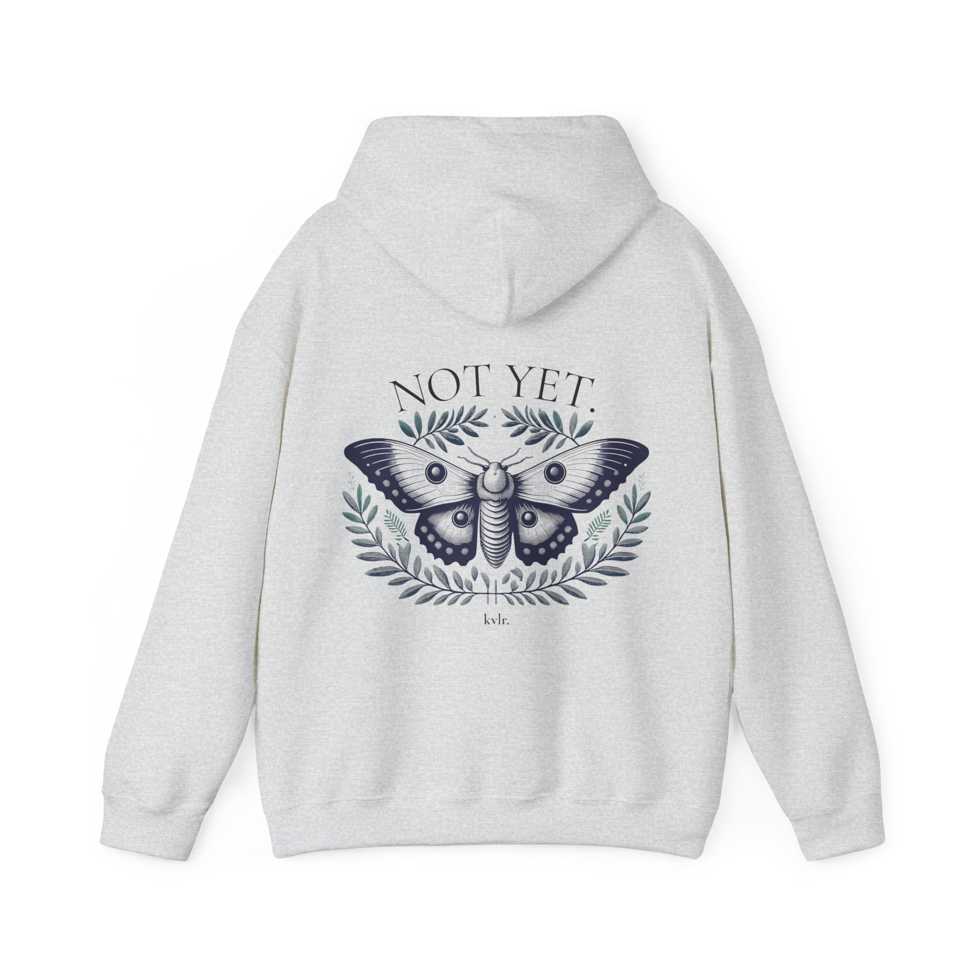 The Gap hoodie in Light Pink colorway, front view — KVLR Collective Drop 001