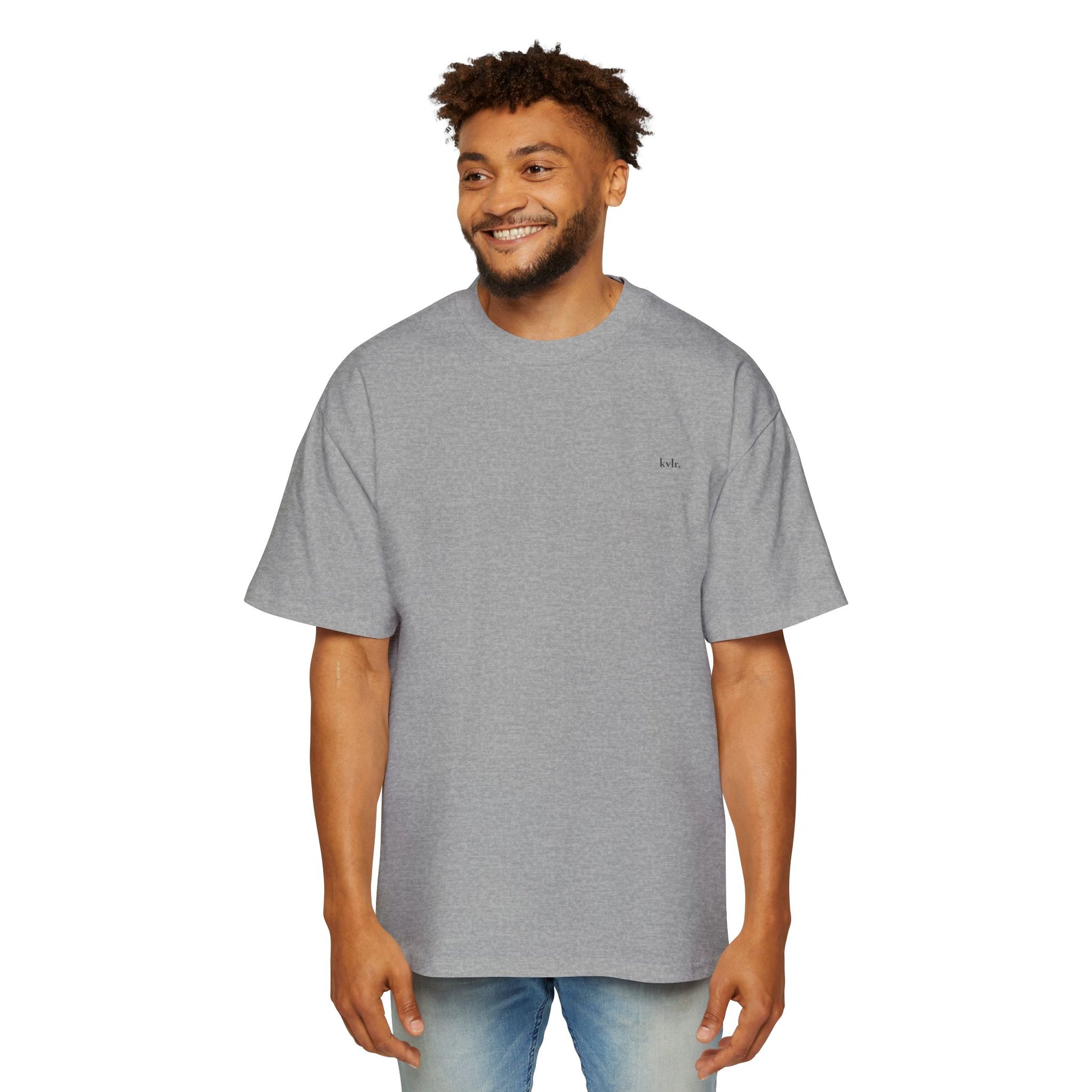 Heavyweight tee fabric and print detail — The Signal KVLR Collective Drop 001