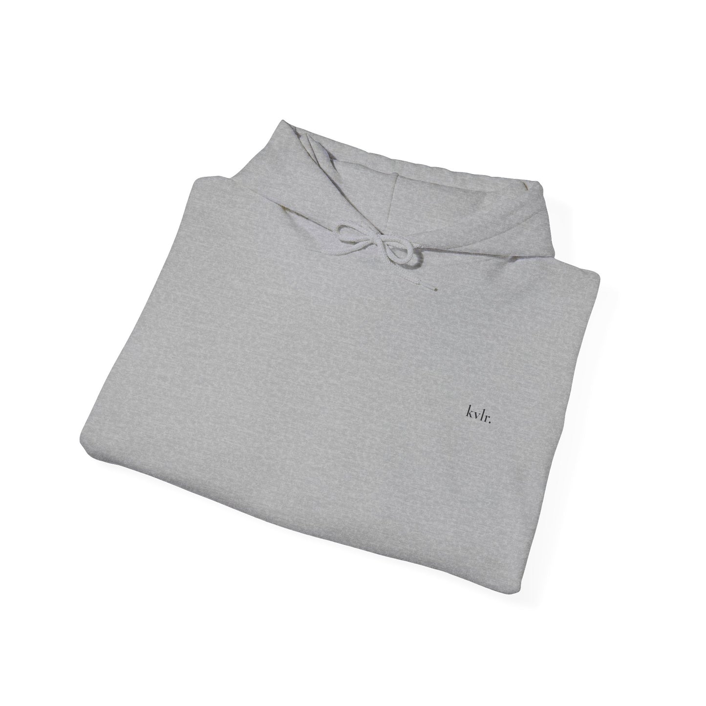 The Signal unisex oversized hoodie side profile — KVLR Collective Drop 001