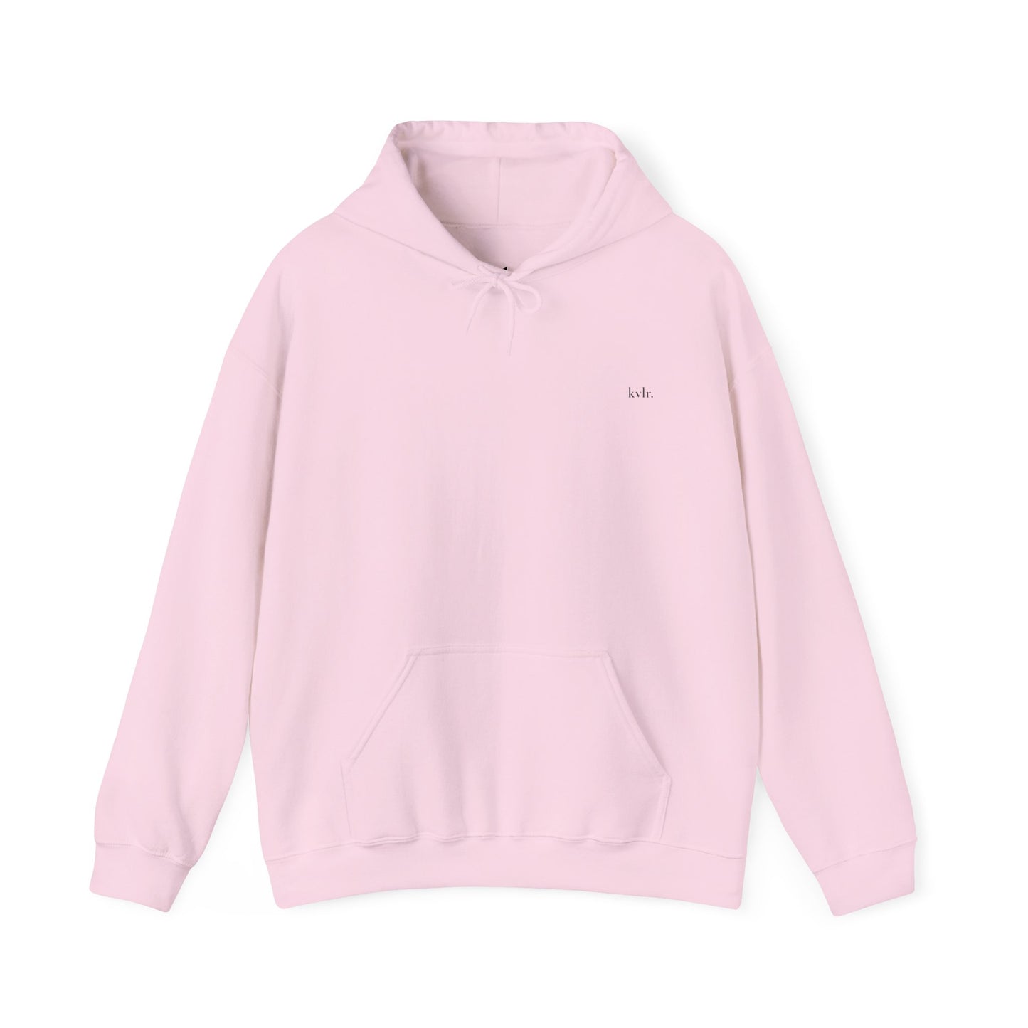 The Gap hoodie in Ash colorway with moth back print — KVLR Collective Drop 001